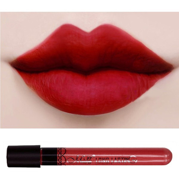 Hot Sales Women Ladies Waterproof Lipstick Matte Smooth Lip Stick Lipgloss Long Lasting Sweet Girl Lip Makeup Beauty for Girl