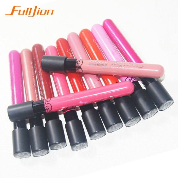 1PCS New 2016 Velvet Matte Cup super sticky liquid lipstick color does not fade the color waterproof Lips Lip Gloss