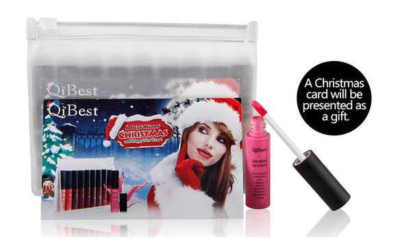 2020 Christmas Gift Lip Gloss Set 9 Colors Matte Lipstick Set Faced Makeup Shinny Metal Color Lip Glaze