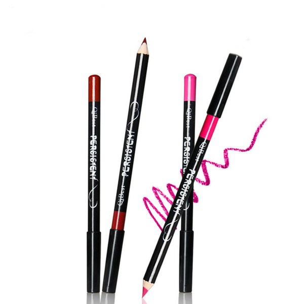 12 professional multi function pencil durable waterproof lip, eyebrow makeup makeup Lip Liner