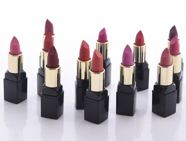 Velvet temptation lipstick lipstick Lasting moisturizing silky texture color 12 packs