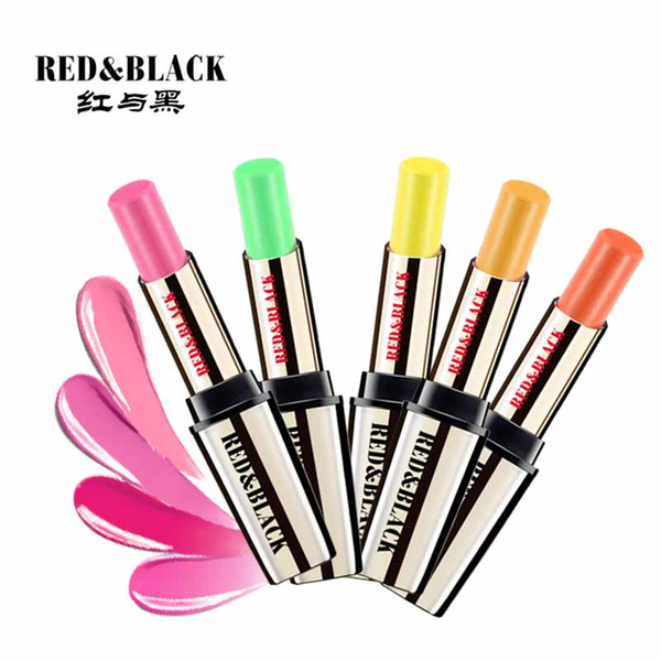 Red&Black Magic color lipstick Magic Temperature Change Color Lip Stick Waterproof Long Lasting Moisturizer 3.2g