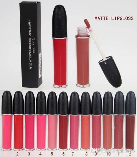 In stock MACS LIP STICK M MC Makeup Matte Lipstick beauty Lipgloss 15 colors DHL Free