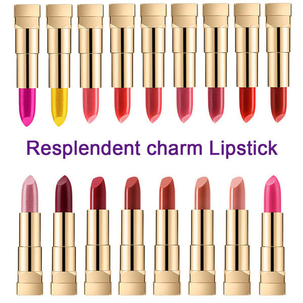 Resplendent charm Pearly-lustre Lipstick/Matte lip gloss plumper/lips Glaze lasting moisturizing replenishing Beauty Make-up lip balm Brand