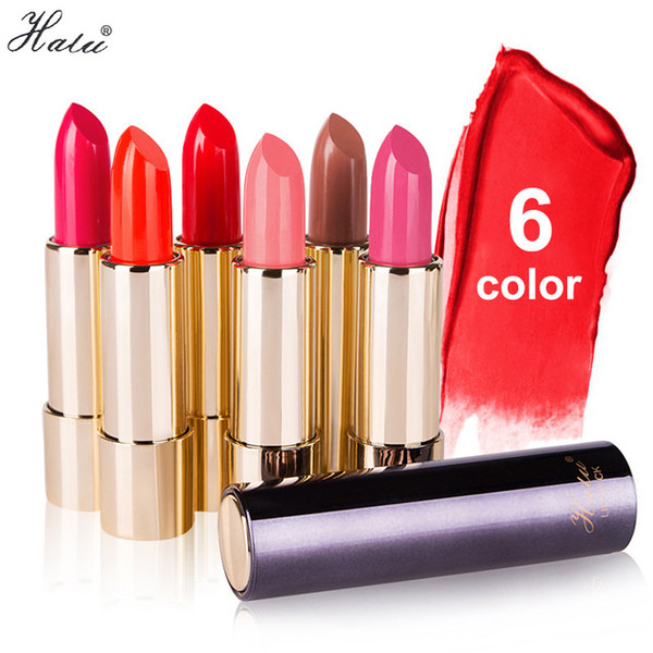 Halu Brand Makeup Lipstick Moisturizing Lipstick Rouge Waterproof Lasting Beauty Baby Lips Lasting Hydra Nourish 6Color