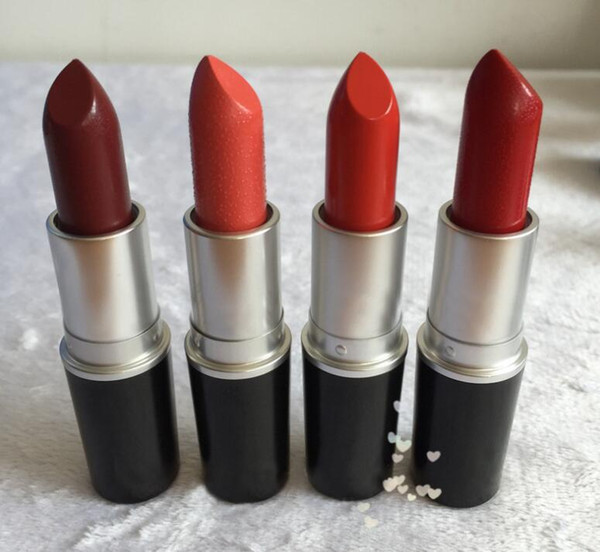 2017 NEW matte Lipstick M Makeup Luster Retro Lipsticks Frost Sexy Matte Lipsticks 3g 24 colors lipsticks with English Name