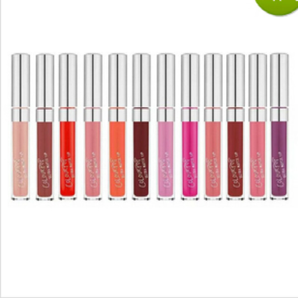 Wholesale Latest Arrival 12PCS /LOT ColourPop Ultra Matte velvety Liquid Lipstick Matte liquid Lipgloss Waterproof Retail package