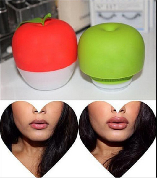 Apple Lip Plumper Lobed Full Lip Plump Enhancer Suction Red Beauty Lip