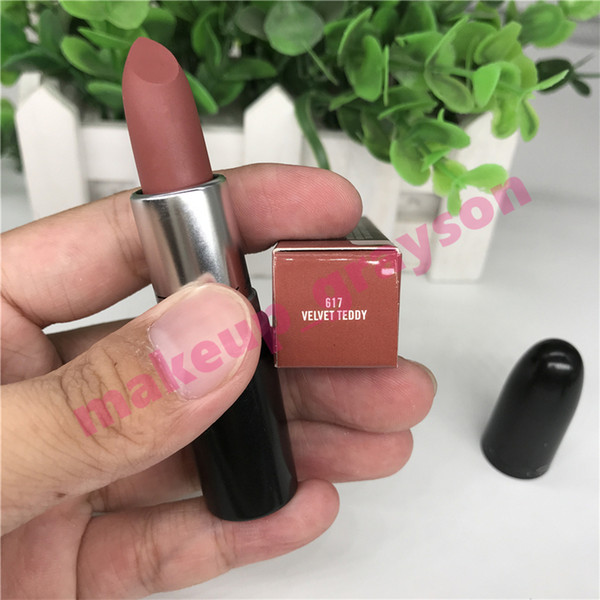 Hot sale AA7 VELVET TEDDY MATTE LIPSTICK ROUGE À LÈVRES Frost Lipstick Matte Lipsticks makeup 3g velvet teddy Long Lasting Waterproof Nude