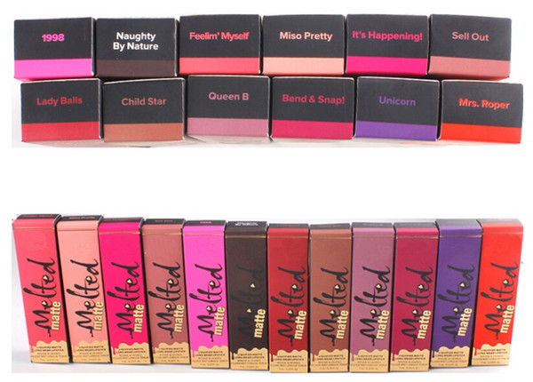 lowest price /High quality / new makeup melted matte Non-stick cup persistent liquid lipstick / lipgloss 7ml