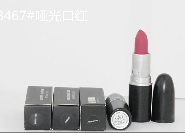 free shipping! NEW 24 colors Matte lipstick have English name(24pcs/lots)