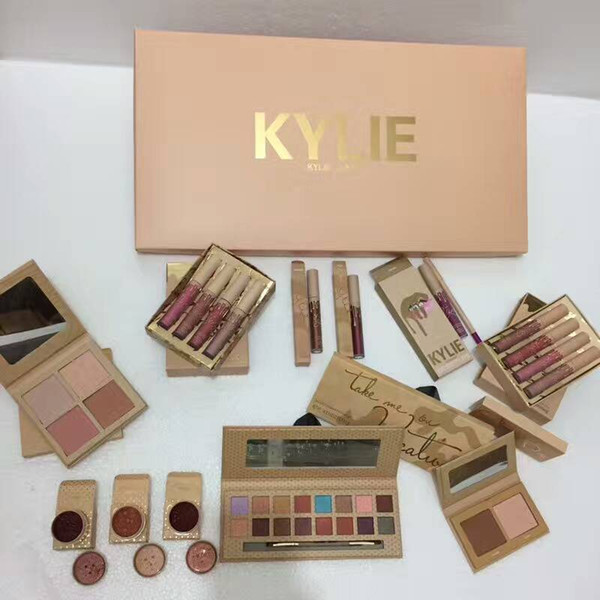 Have stock Kylie Vacation Edition Collection bundle Vacation big box Full Collection Vacation Limited Edition Makeup Kit Big Gift Box Set