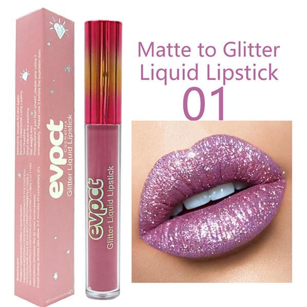 evpct diamond illusion shine matte change metal lip gloss lipstick wish foreign trade new products hot style _cmaadu DHL SHIPPING