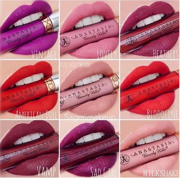 2018 Brand Lady Makeup Waterproof Lip Gloss Colourpop Matte Liquid Llipstick Lasting Kilie Lip Tint Dose of Colors Lipsticks