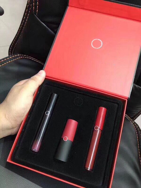 Newest Kollection 3pcs set Brand Liquid matte lipstick lip gloss luxury brand kit Matte Lipsticks