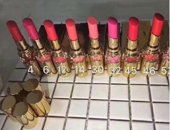 Famous brand Matte lipstick Rouge Volupte Shine lipstick 4.5g Circular tube