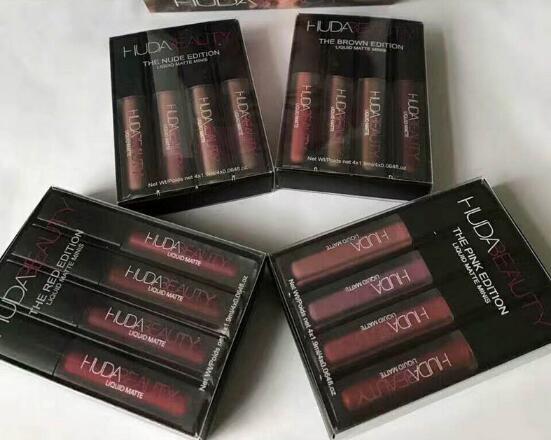 Matt Lip Gloss kit Beauty Red Nude Brown Pink Edition Liquid lipstick Make up Waterproof Long Lasting Lipgloss