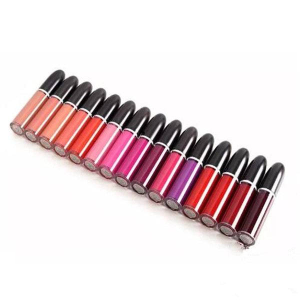 Hotest Makeup Retro Matte Liquid Lips Lip Gloss 5ML 15 Colors lipstick High-quality By DHL Free shipping