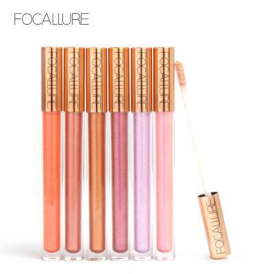 FOCALLURE Brand 12Colors Focallure Lipstick Glitter Lip Gloss Gloss Chameleon Metal Lipstick Shimmer