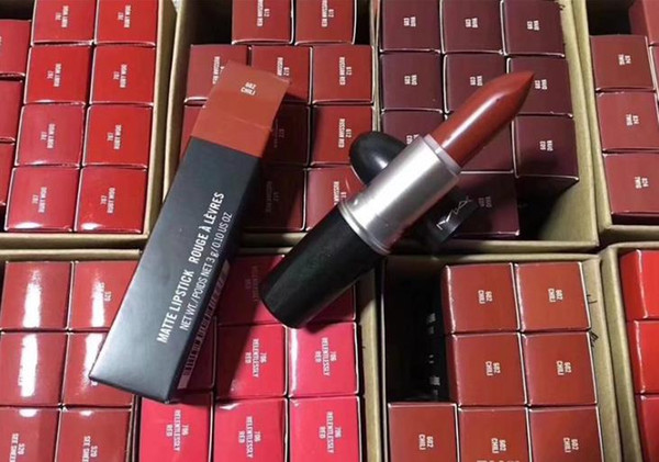 Hot M Matte lipstick RUBY WOO PLEASE ME HONEY LOVE REBEL CHILI color long lasting Waterproof Retro Lipsticks new box 20 color