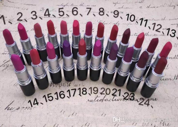 Matte Lipstick Newest Color Honey Love Instigator Smoked Purple Highest Quality Makeup Lip Stick Freeshipping