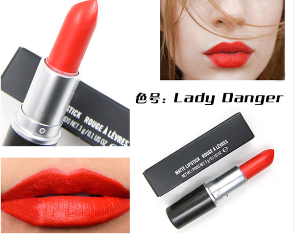 HOT Makeup Luster Lipstick Frost Lipstick Matte Lipstick 3g RUBY WOO CHILI VELVET TEDDY RUSSIAN RED KINDA SEXY MEHR HONEYLOVE SEE SHEER