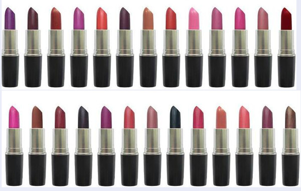 AAA quality brand Make up Matte Ruby Woo Heroine Velvet Teddy HONEY LOVE REBEL BUBBLEGUM Lipstick 3G Long-lasting Lipstick. 12 color