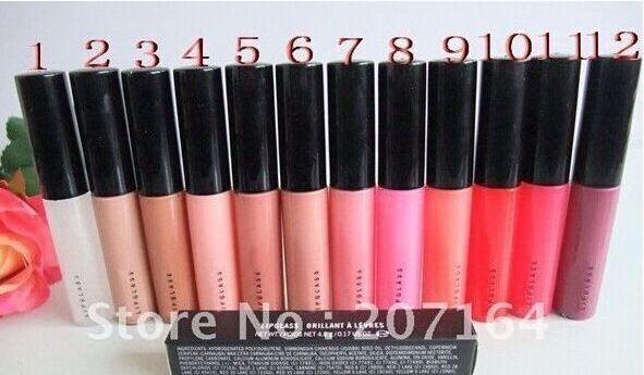 Free Shipping! The lowest price Hot Selling fashion professional MC brand women makeup lipgloss cute lip gloss 12 color