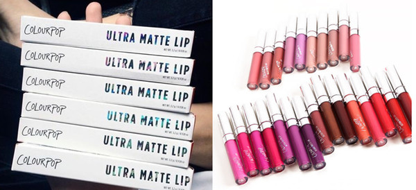 Hot Makeup New COLOURPOP Ultra Matte lip multi Colors Liquid Lipstick Matte liquid Waterproof colour pop Lip Gloss colorpop Lipgloss