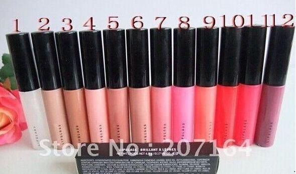 Wholesale - Free Shipping! Hot fasion professional MC brand women makeup lipgloss cute lip gloss 12 color