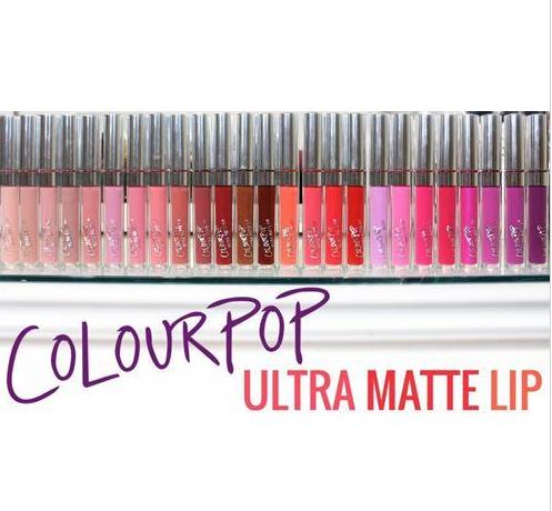 Hot New COLOURPOP Ultra Matte lip multi Colors Liquid Lipstick Matte liquid Waterproof colour pop Lip Gloss colorpop Lipgloss + gift