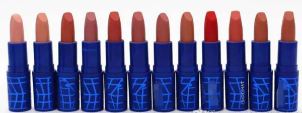 HOT makeup NEW LIQUID LIPSTICK Chromat AUGMENTED Solid lipstick MATTE Mix color 12 colors Free shipping