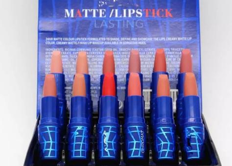 Free shipping! HOT make up NEW LIQUID LIPSTICK Chromat AUGMENTED Solid lipstick MATTE Mix 12 colors