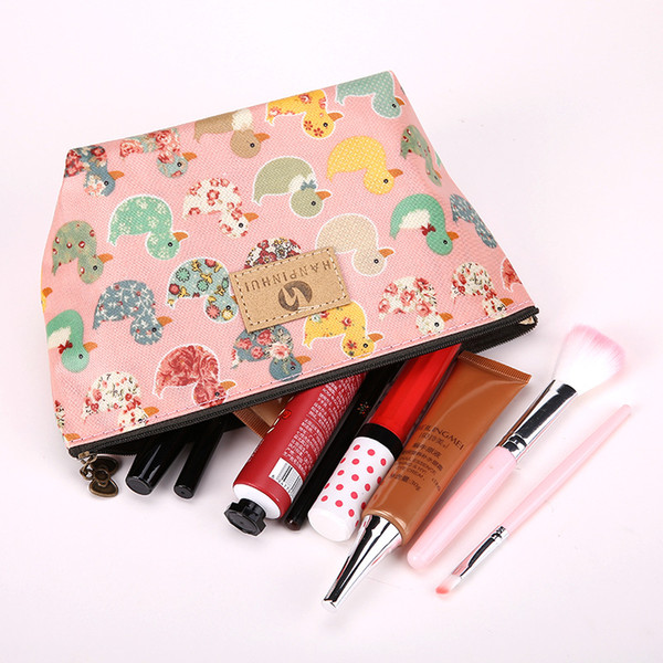 Travel Toiletry Make Up Cosmetic pouch bag Clutch Handbag Purses Case Cosmetic Bag Lip Kit Make up Storage Bag