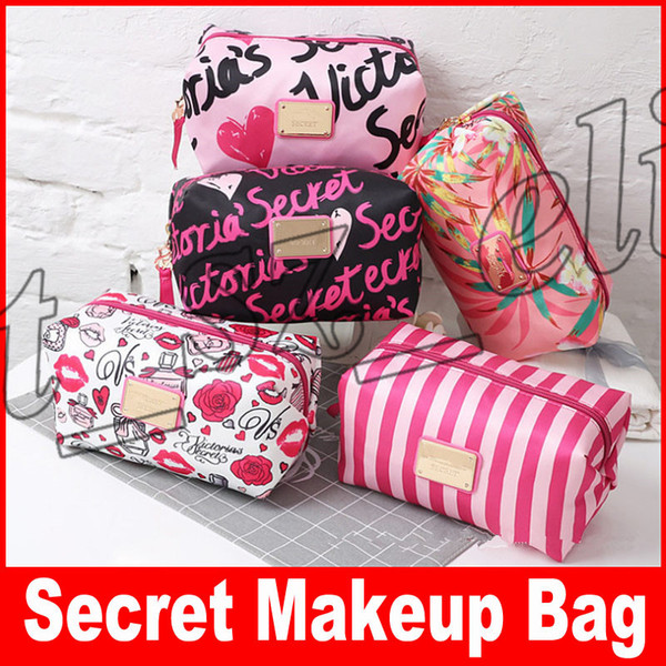 Secret Brand Multifunctional large capacity make up Toiletry bag Makeup Organizer spring printing bags for women Washing