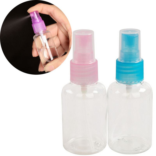 Spray Refillable Bottles Plastic Empty Cosmetic Container Travel Makeup Setting Set Refill Beauty Water Spray Bottle 50ml