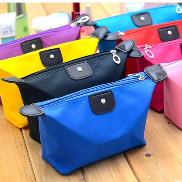 Multifunction Nylon Makeup Bag Women Cosmetic Bags Organizer Box Ladies Handbag Nylon Travel Storage Bags Wash Bag