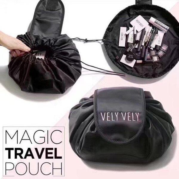 Lazy Make Up Makeup Bag Portable Travel Korea Drawstring Bulk Storage Cosmetics Dual Magic Bags Artist Wash Bags Organizer 6 Colors