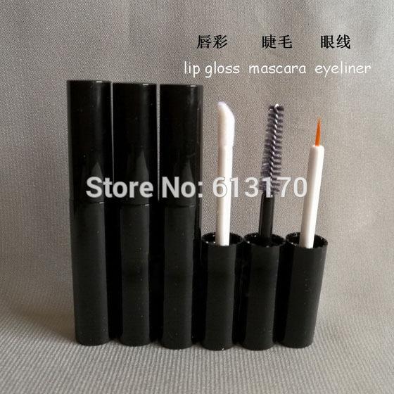 New arriva 4ml Mascara Eyeliner tubes Black Empty revitalash Eyelash Bottles Lip gloss tube DIY make up cosmetic packing