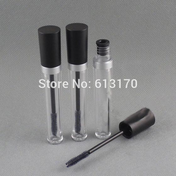 New arrival 8ml Mascara tubes Clear tube Empty revitalash Eyelash Bottles with black cap DIY make up cosmetic packing container