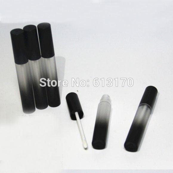 New arrival 5ml Lip gloss tubes Gradient Black Empty revitalash Eyelash Bottles for women DIY make up cosmetic packing container