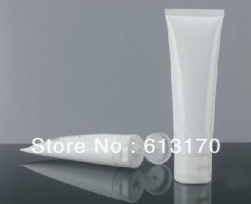 100ml empty cosmetic soft tube butter hose emulsion handcream tubes with flip cap free shipping