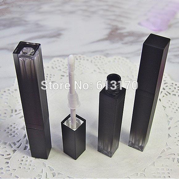 5ml Mascara Lip gloss tubes Gradient Black Square Empty revitalash Eyelash Bottles DIY make up Cosmetic packing Container