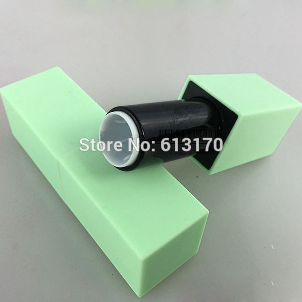 New Arrival Empty Lipstick Tubes Light Green DIY Lip balm Container Lip gloss Packing container diameter 12.1mm