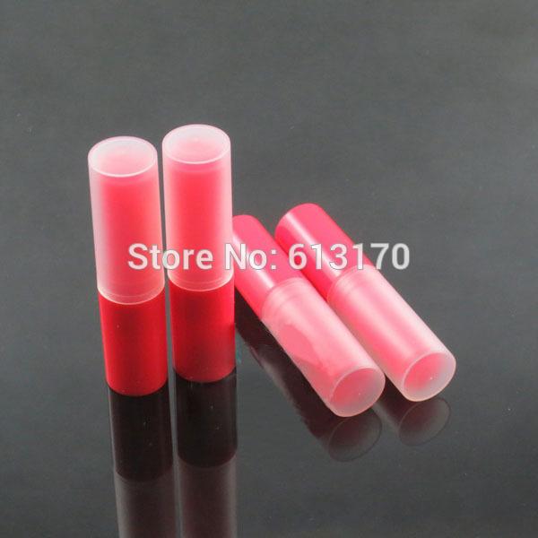 New Arrival 4g Lip balm Tubes Empty lip stick tube DIY lip gloss Packing container Red color