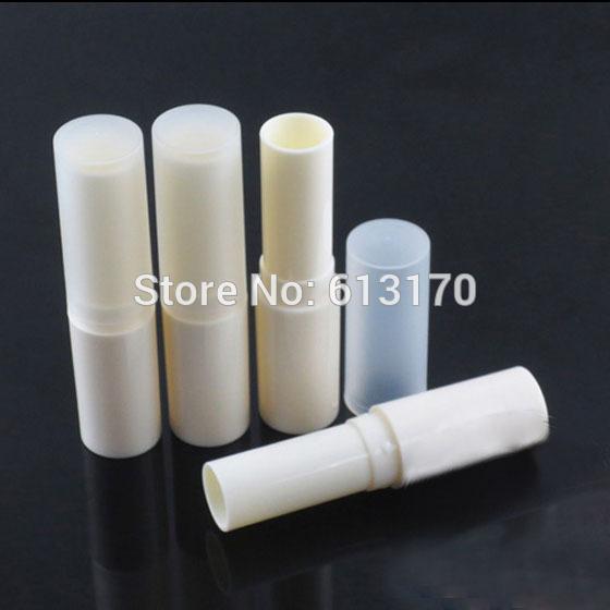 New Arrival 4g Lip balm Tubes Empty lip stick tube DIY lip gloss Packing container Beige color