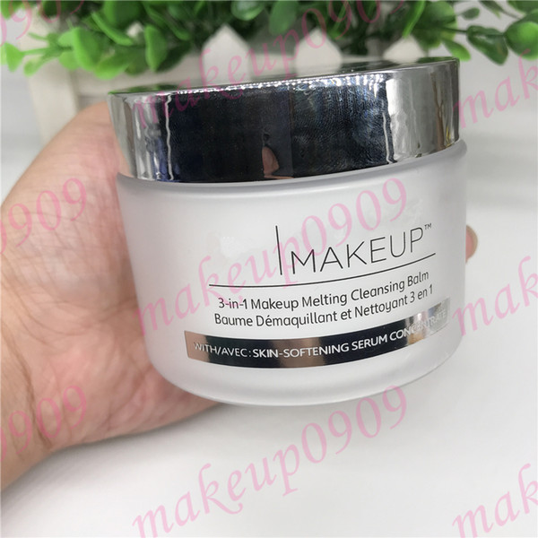 New Arrival Makeup Remover bye bye makeup 3-in-1 makeup melting cleansing balm 80g with skin- softening serum concentrate 1 pcs ePacket shi