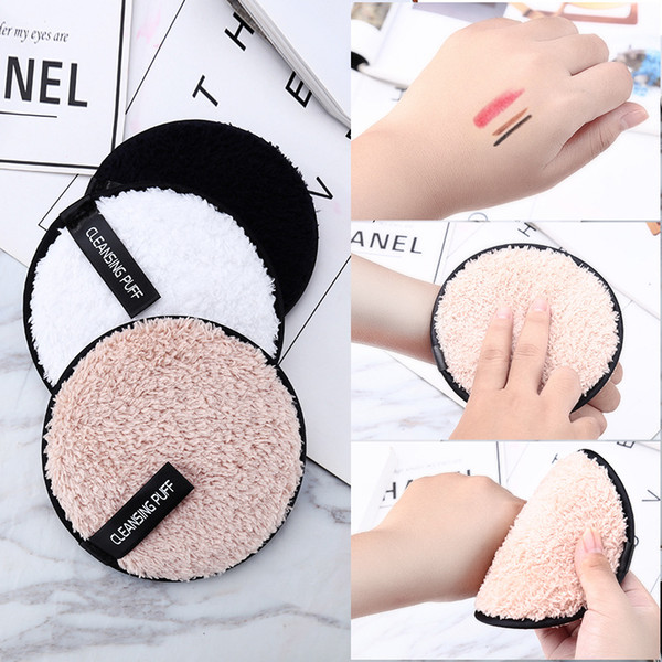 Beauty makeup tools magic convenient water easy wash off makeup powder puff wash face cleansing cotton