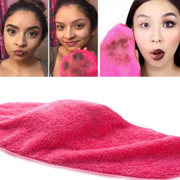 Reusable Microfiber Facial Cloth Face Towel Natural Antibacterial Protection Makeup Remover Cleansing Beauty Wash Tools 40*18cm