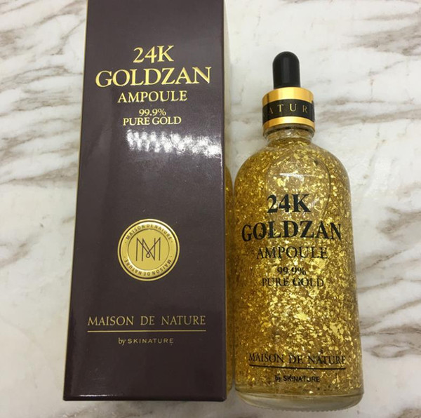 Skinature 24k Goldzan Ampoule 24 K Face Cream skin enhancing Essence Oils for anti-oxidant Serum Primer Face Skin Care CZ31